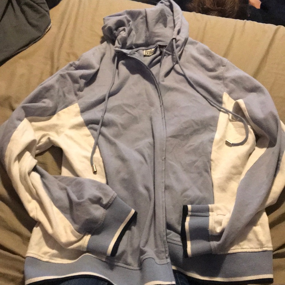 Baby blue everlast zip up